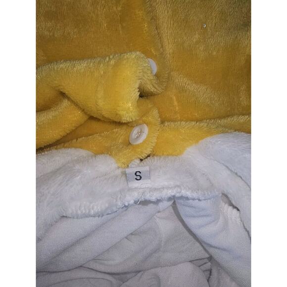 Sheep/ Lamb One Piece - Fuzzy Pajamas Zip Up Funny S Halloween Costume - Adult - Picture 8 of 13